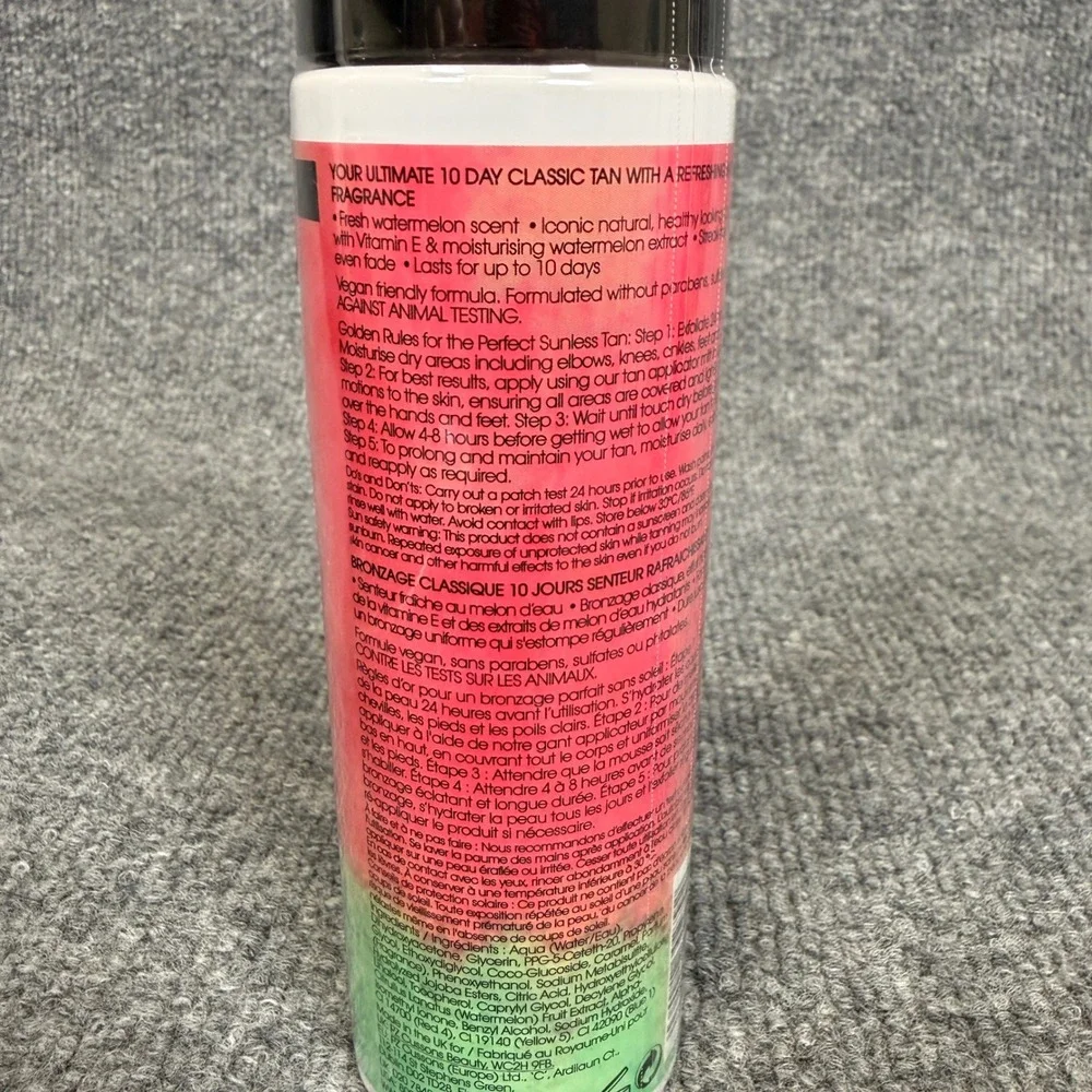 St Tropez Self Tan Watermelon Infusion Bronzing Mousse 6.7oz 200ml Vegan New